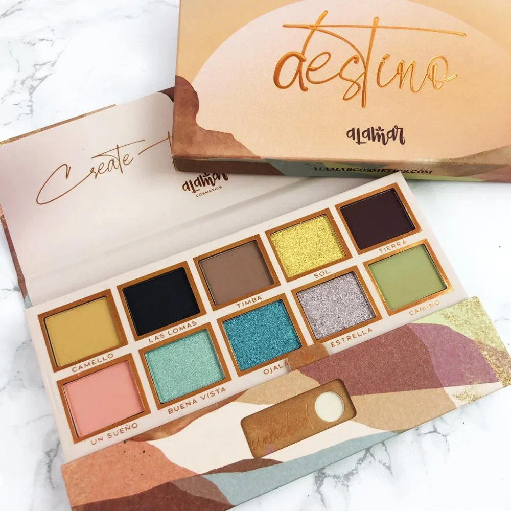 NIB Destino Eyeshadow Palette - Alamar Cosmetics